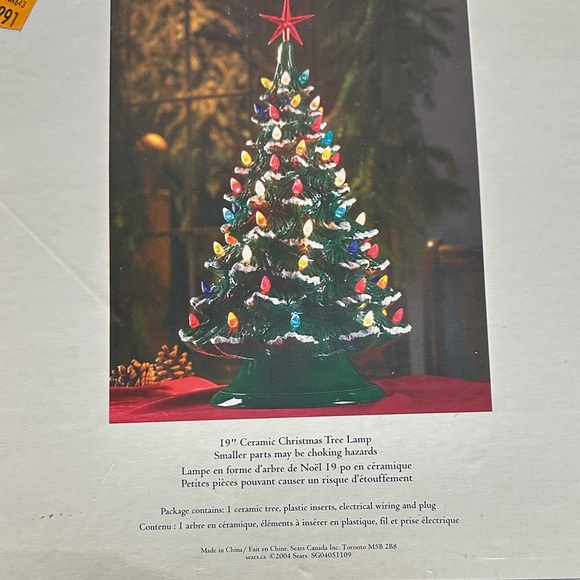 Sears Vintage Ceramic Light Up Christmas Tree. - Picture 5 of 13